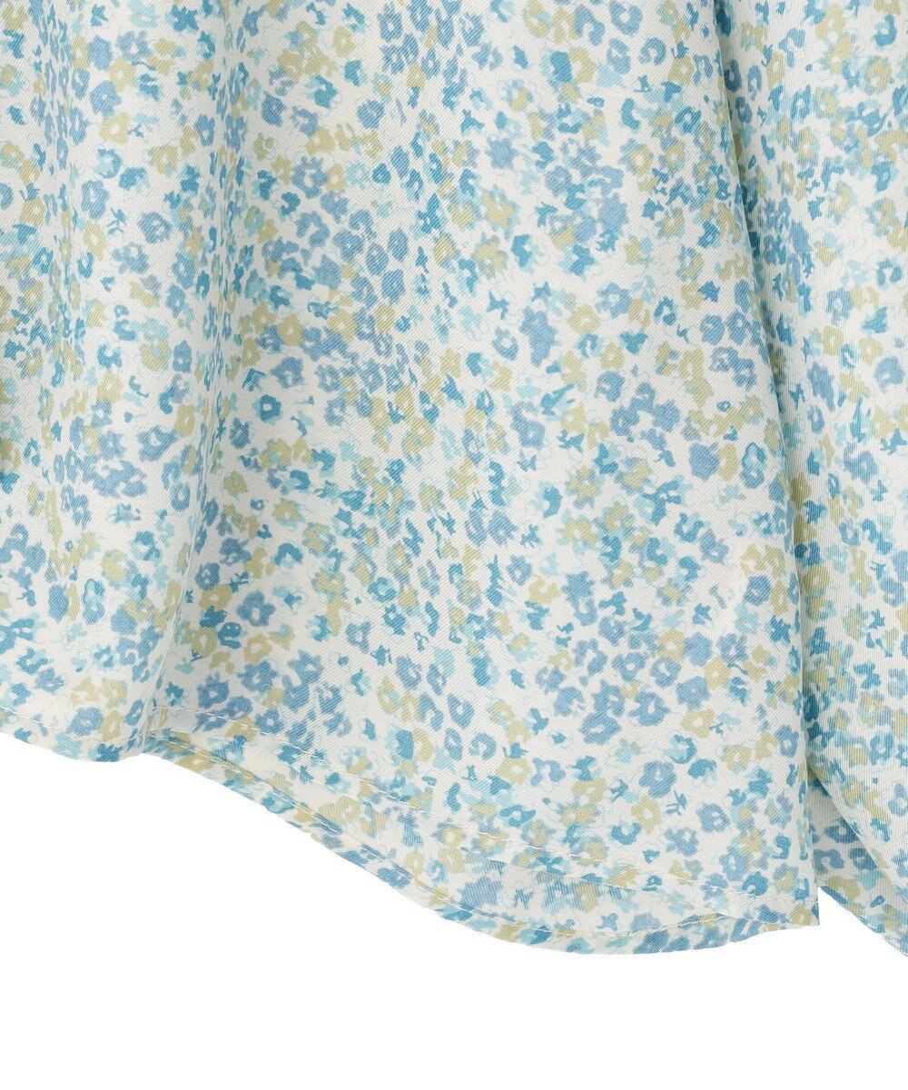 Green Parks 花柄フリルブラウス 