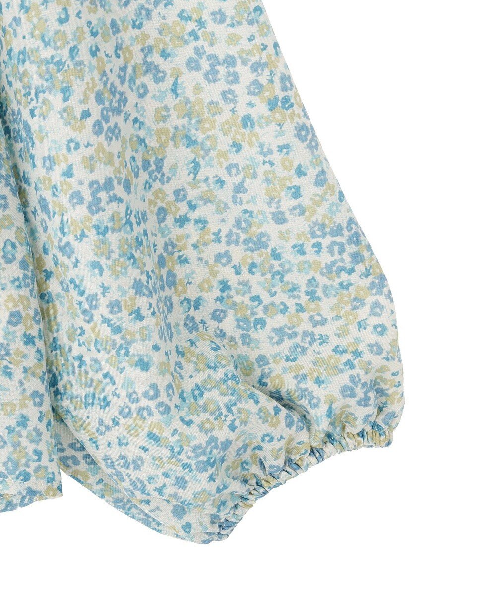 Green Parks 花柄フリルブラウス 