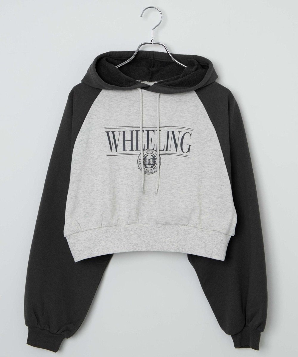 WEGO ラグランショートパーカー 