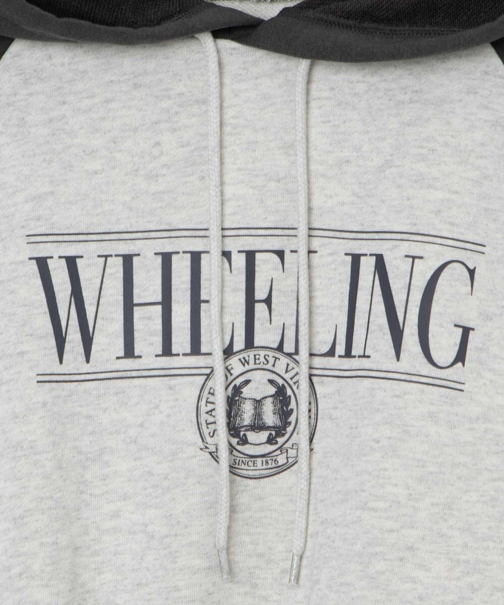 WEGO ラグランショートパーカー 