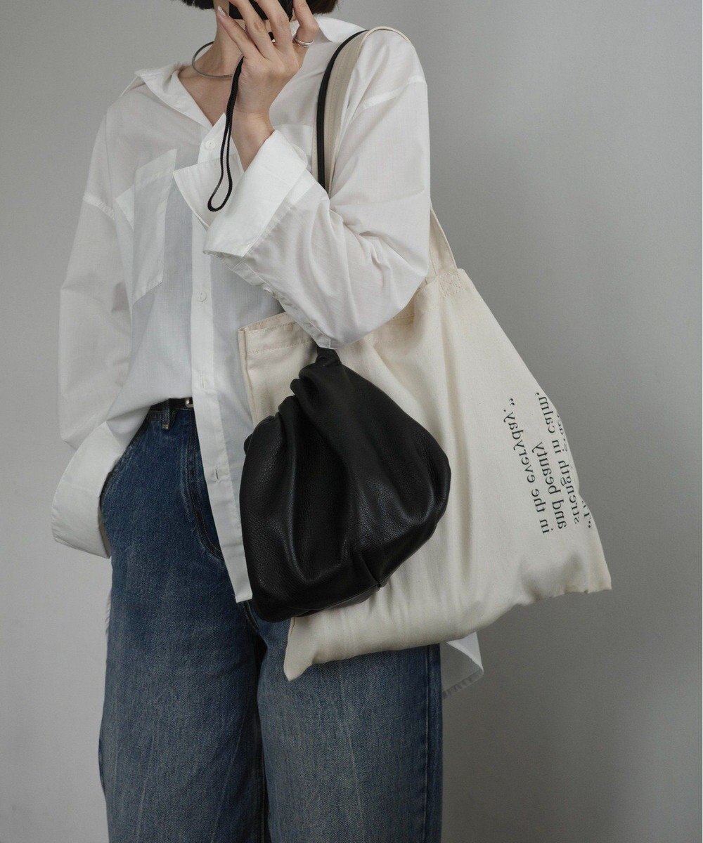 russet ［インフルエンサースタッフ企画］ロゴトートバッグ(Z-221) 