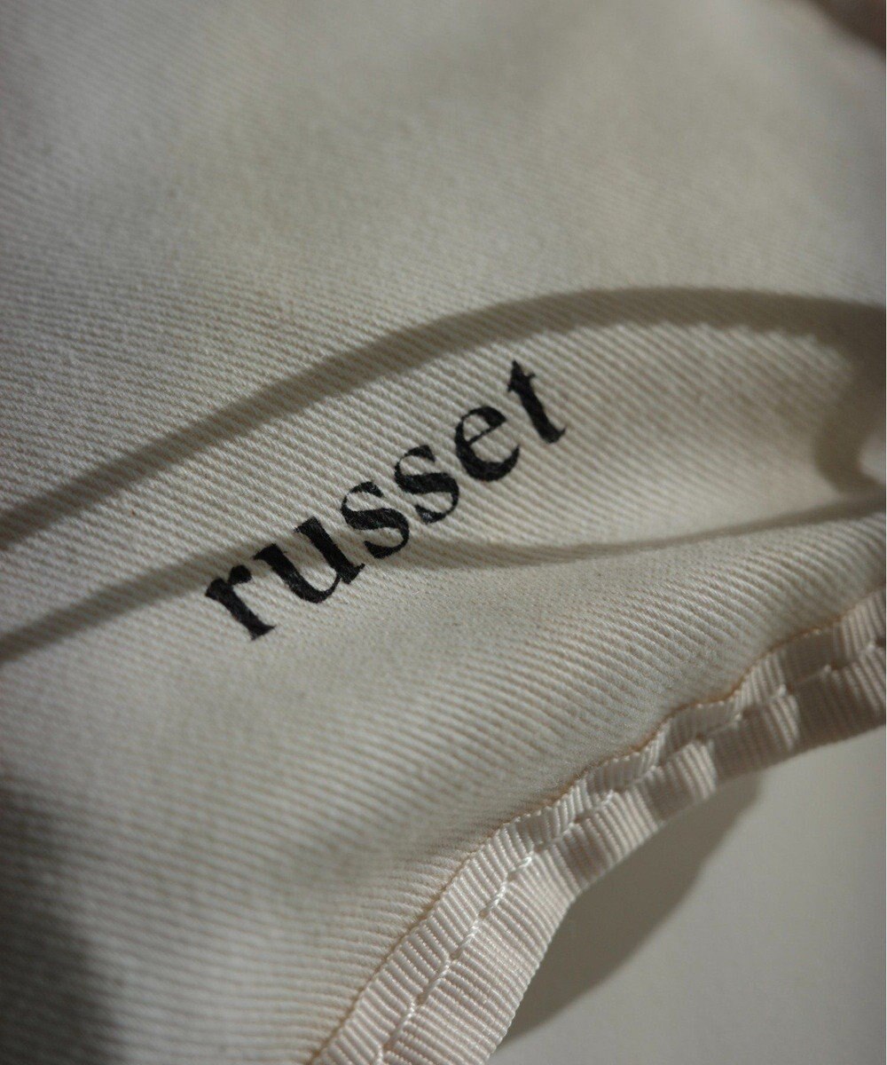 russet ［インフルエンサースタッフ企画］ロゴトートバッグ(Z-221) 