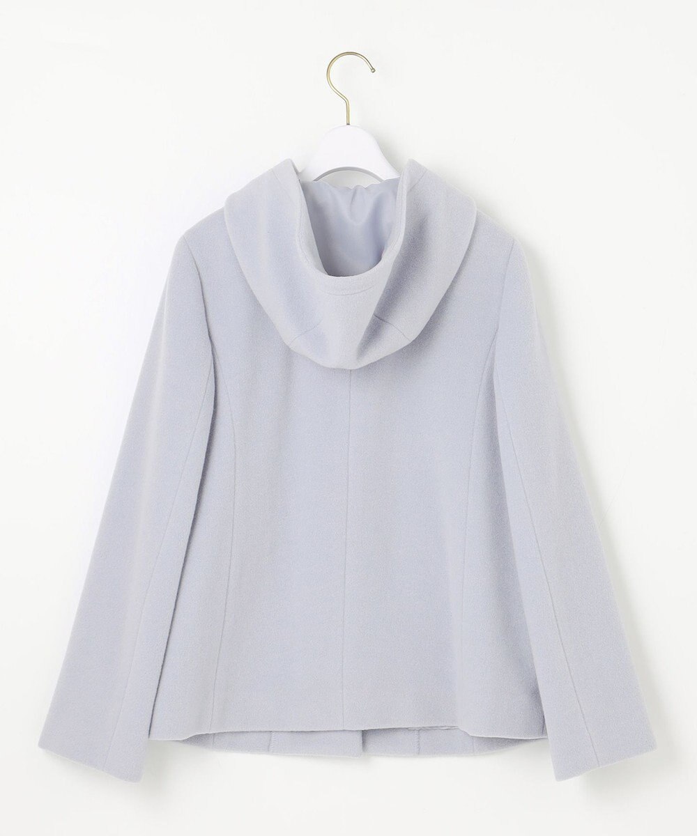 ANY SIS 【2WAY】ファインウールモッサ ショートコート 