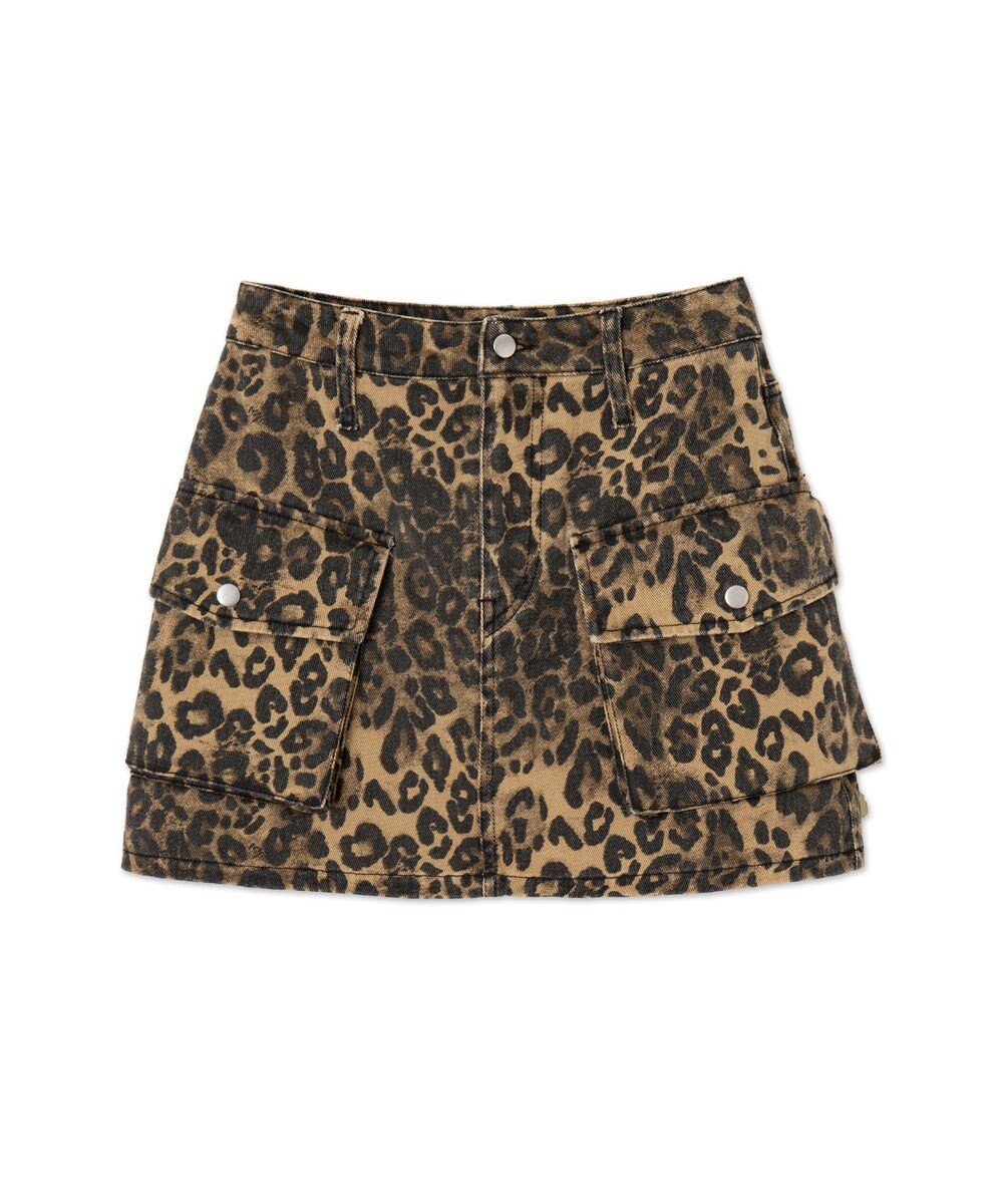 WEGO ヴィンテージウォッシュカーゴミニスカート 