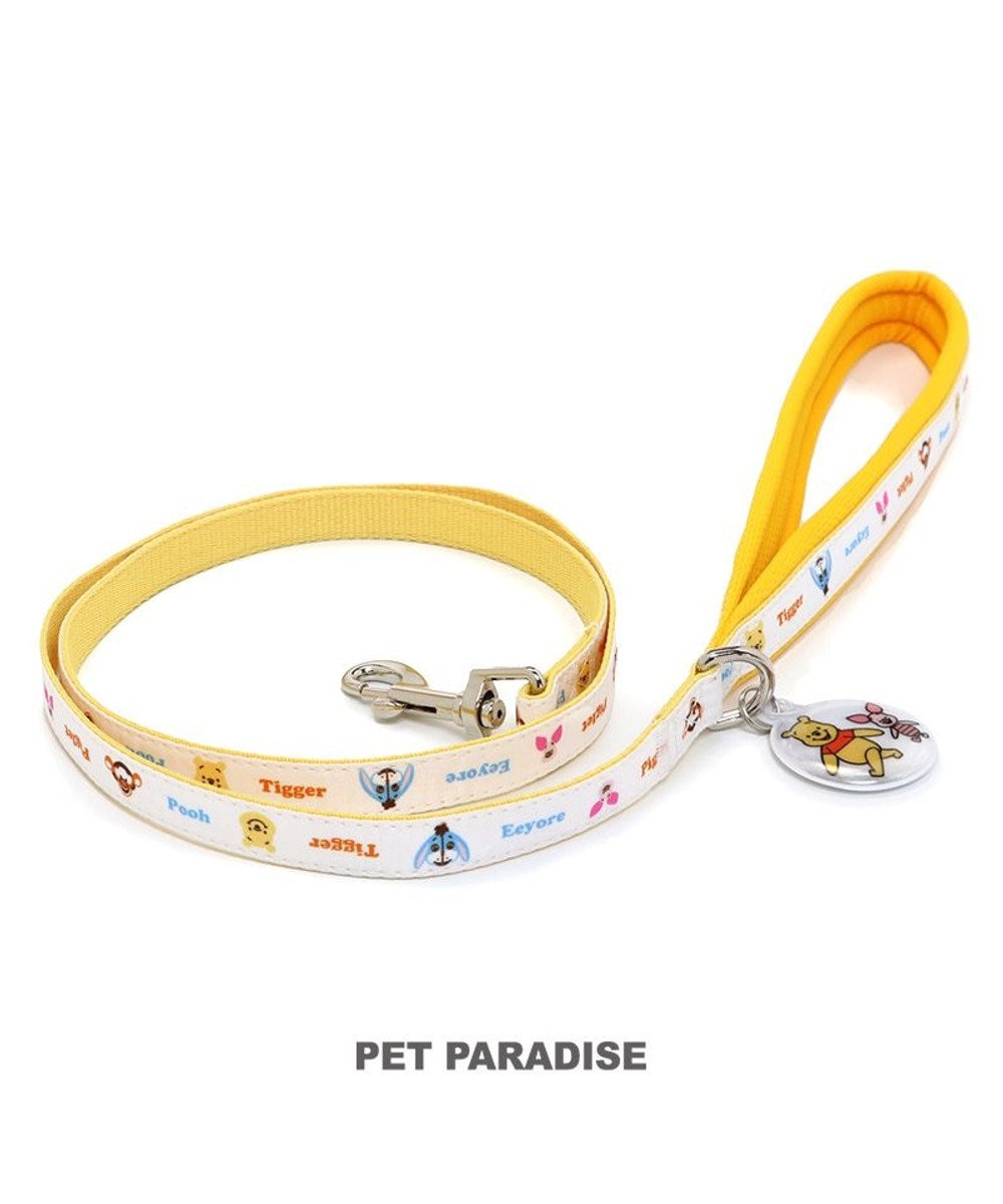 PET PARADISE ディズニー くまのプーさん リード 《ピグレット にこにこ》 ４Ｓ～３Ｓ 小型犬 イエロー