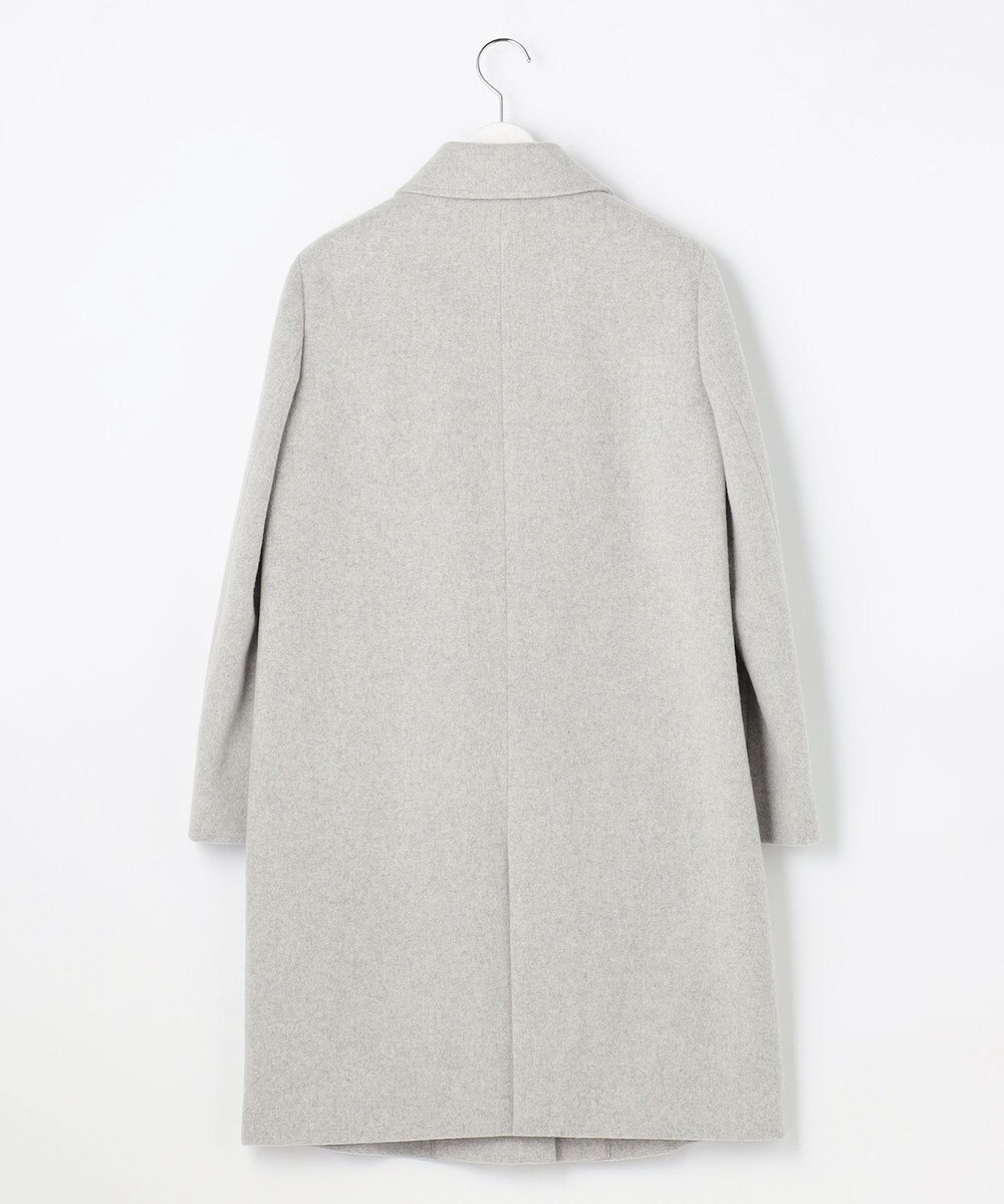 J.PRESS LADIES S ショートビーバー ロング丈 ステンカラー コート 