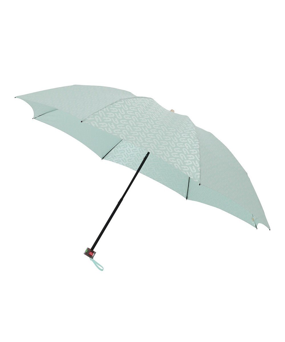 MOONBAT FURLA 折りたたみ傘 モノグラムジャガード UV 8本骨 日本製 