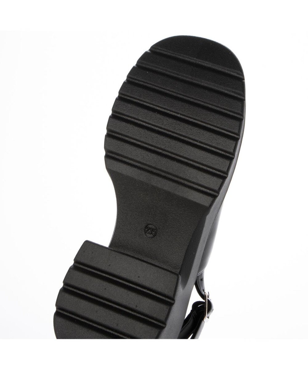 MODE ET JACOMO <noyau>センターライン厚底サボサンダル 