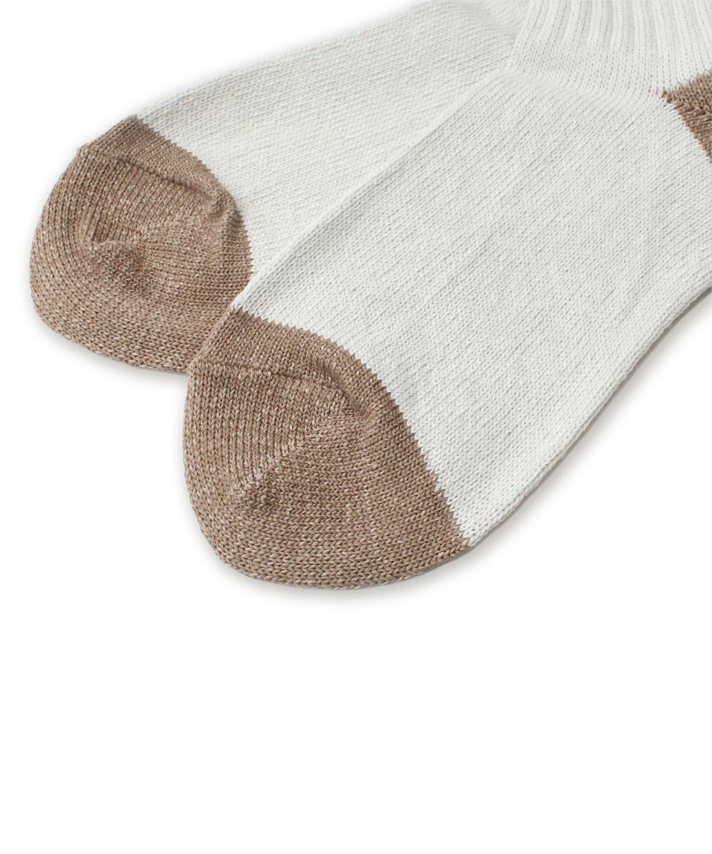 WHITE MAILS 【UNISEX】PAPER RIB LINE ソックス 