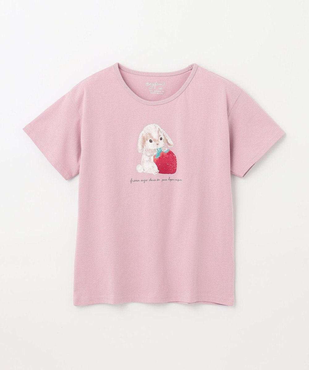 ANY KIDS 水彩風 アニマルプリント Ｔシャツ 