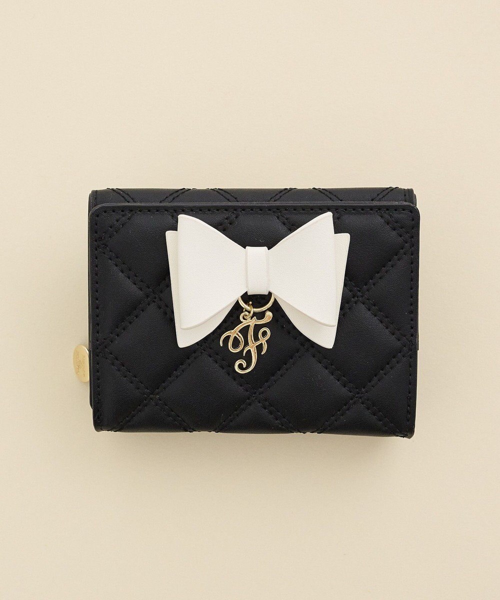 Maison de FLEUR Ｆチャームリボンウォレット 