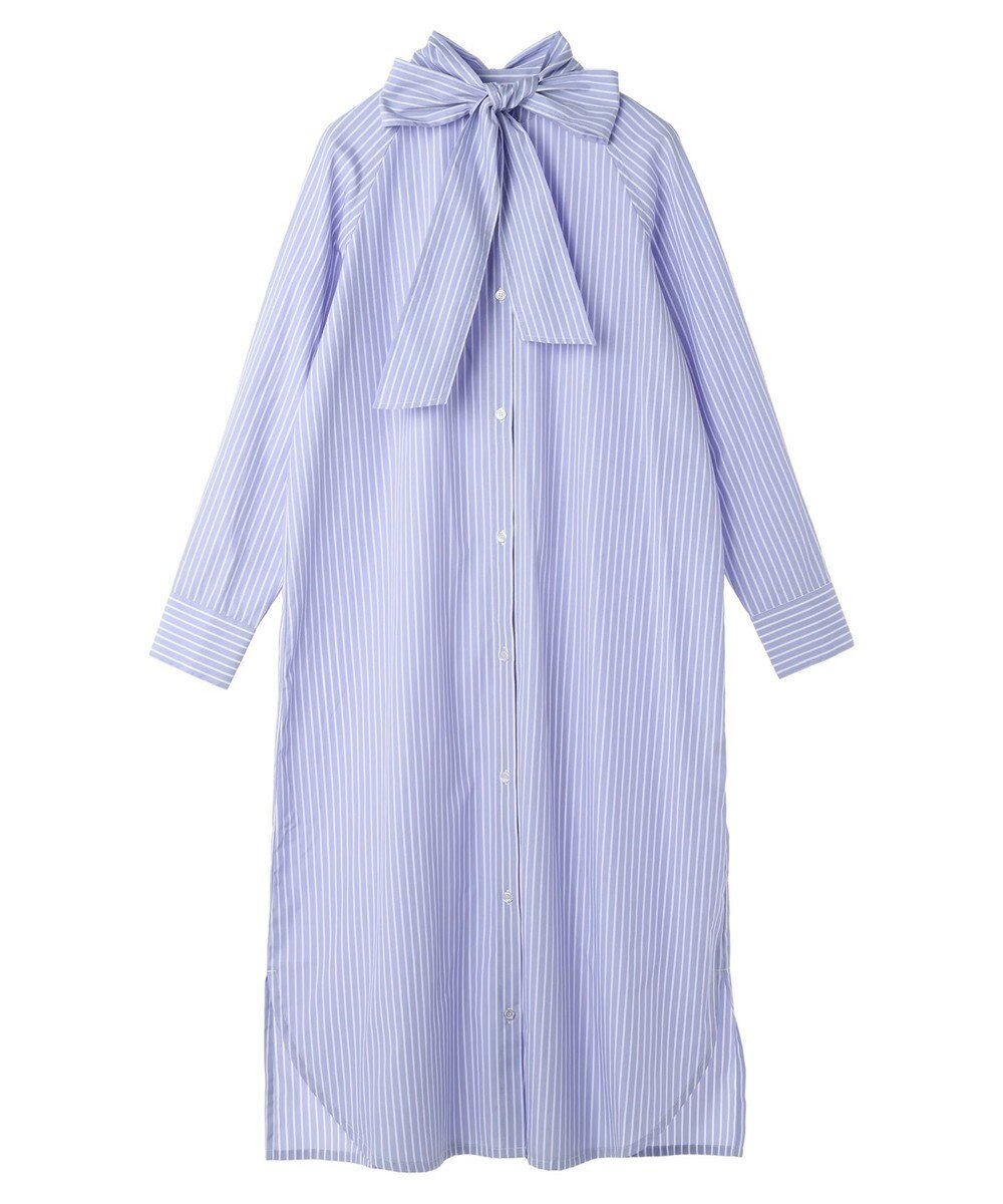 earth music&ecology ボウタイシャツワンピース 