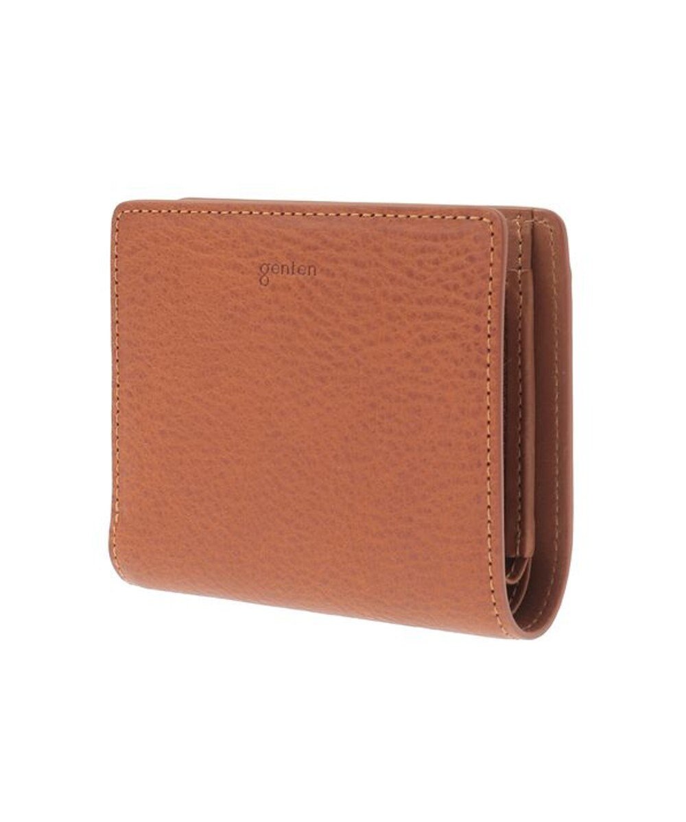 genten ミネルヴァ2 二つ折り財布内Lファスナー 