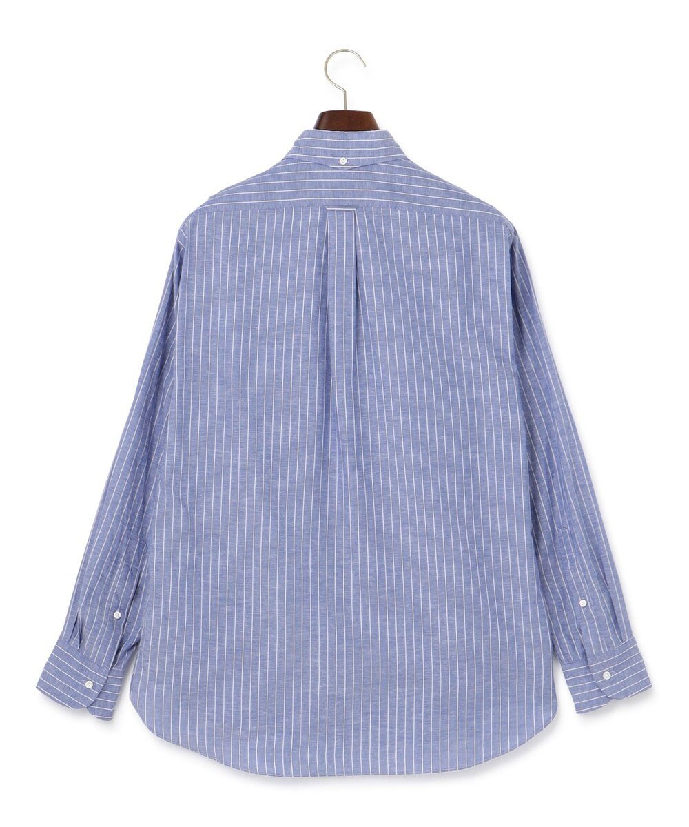 J.PRESS MEN 【WEB・一部店舗限定】コットンリネンストライプシャツ 