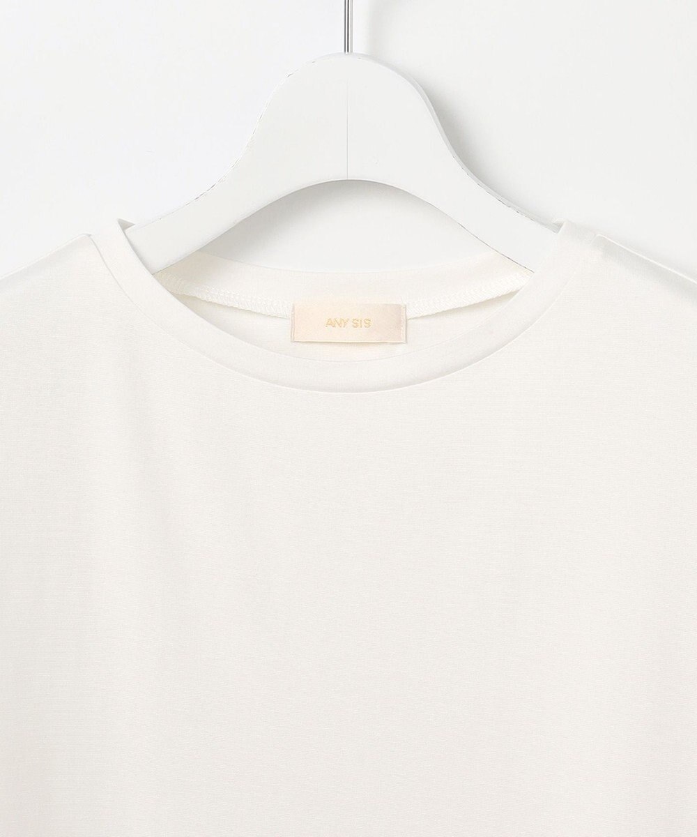 ANY SIS L 裾レース半袖Ｔシャツ 