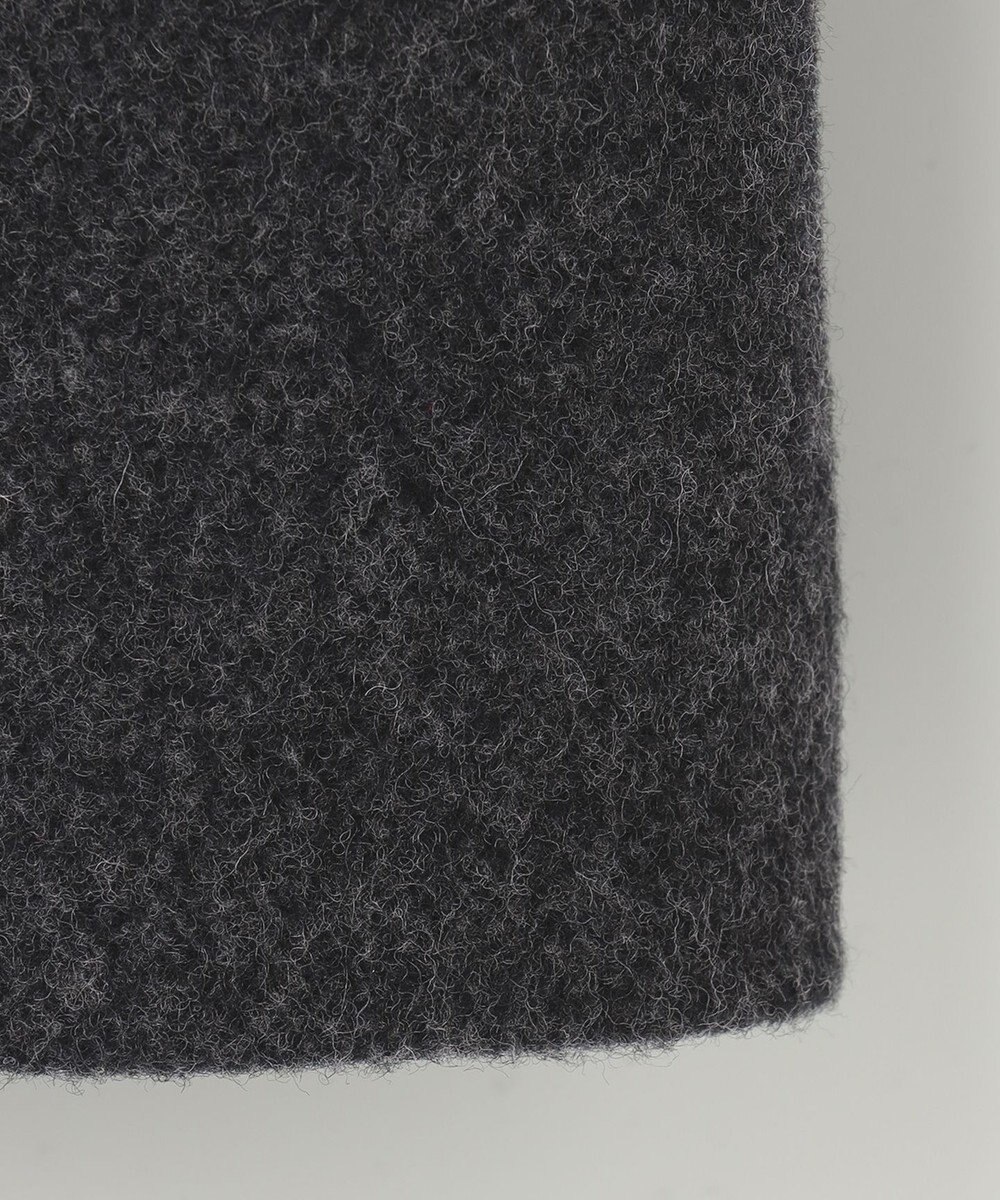 J.PRESS LADIES L ショートビーバー スタンドカラー コート 