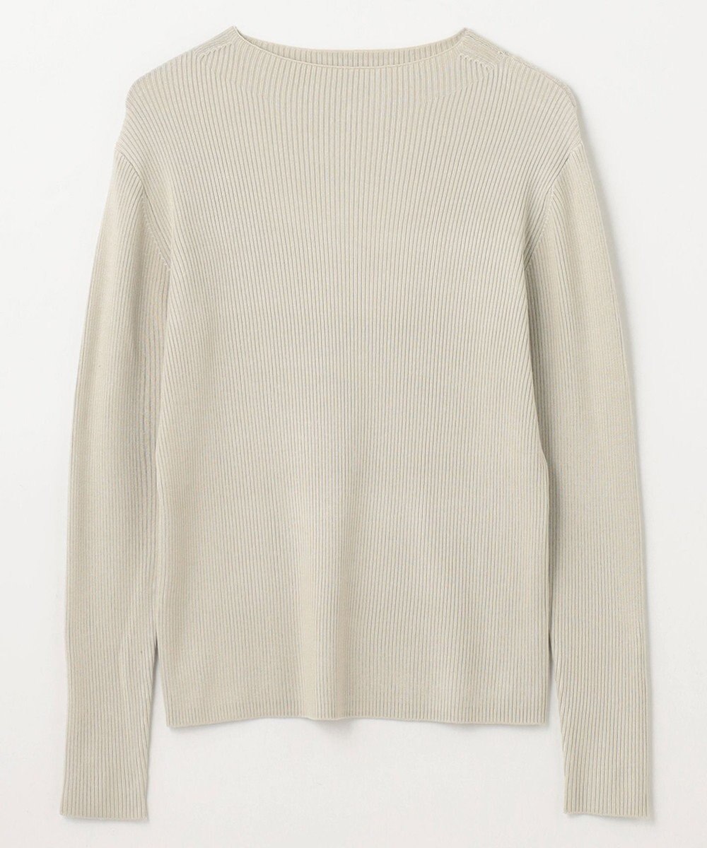 ANY 【洗濯機可】ボトルネック リブニット 