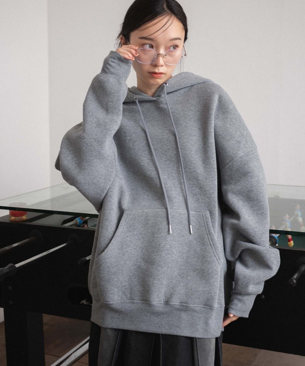 WEGO 【ユニセックス着用ITEM/MLXLサイズ展開/新色追加/裏起毛】スウェットプルパーカー 