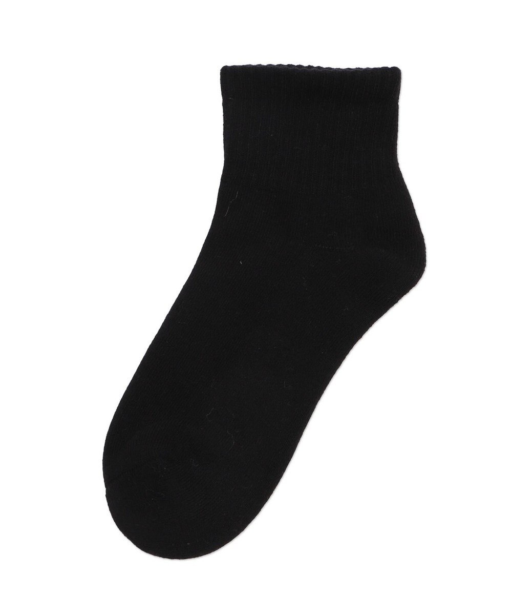 WEGO 刺繍アンクルパイルソックス 