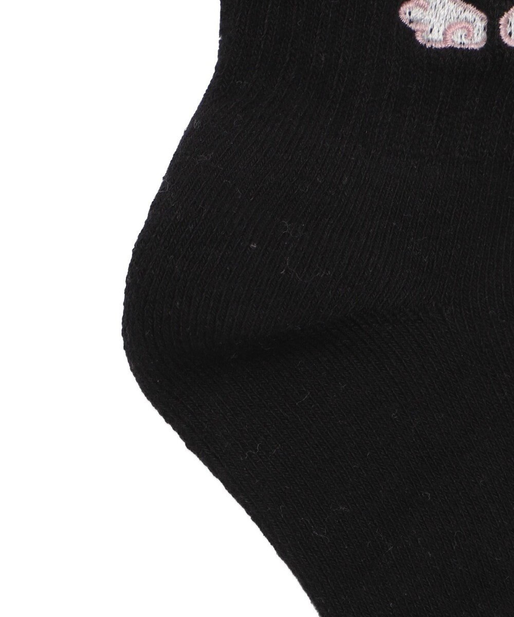 WEGO 刺繍アンクルパイルソックス 