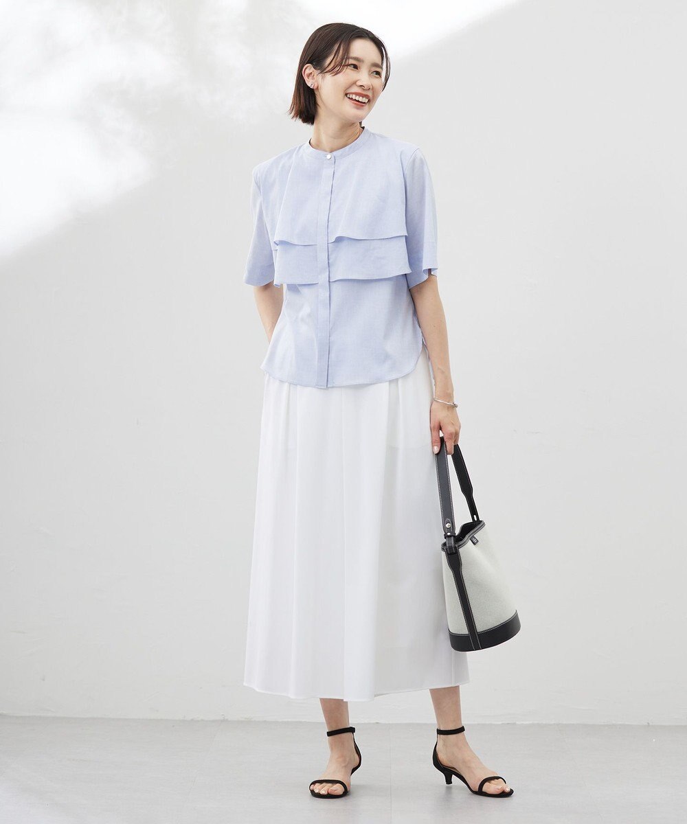 J.PRESS LADIES 【WEB限定カラーあり・洗える】トリコットジャージー フレアーパンツ 