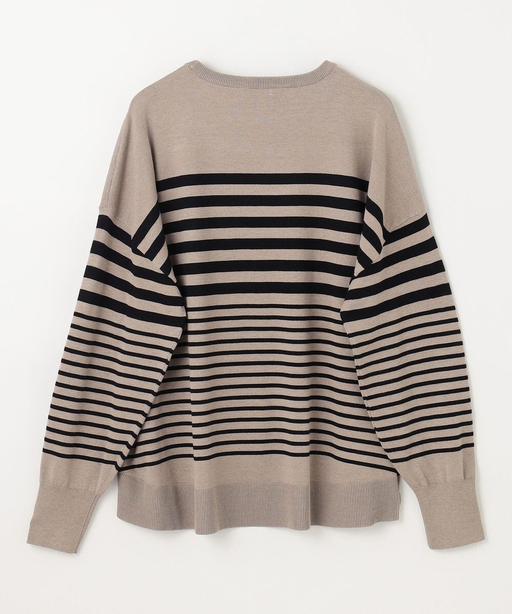 ANY 【洗濯機可】ボーダーニット 