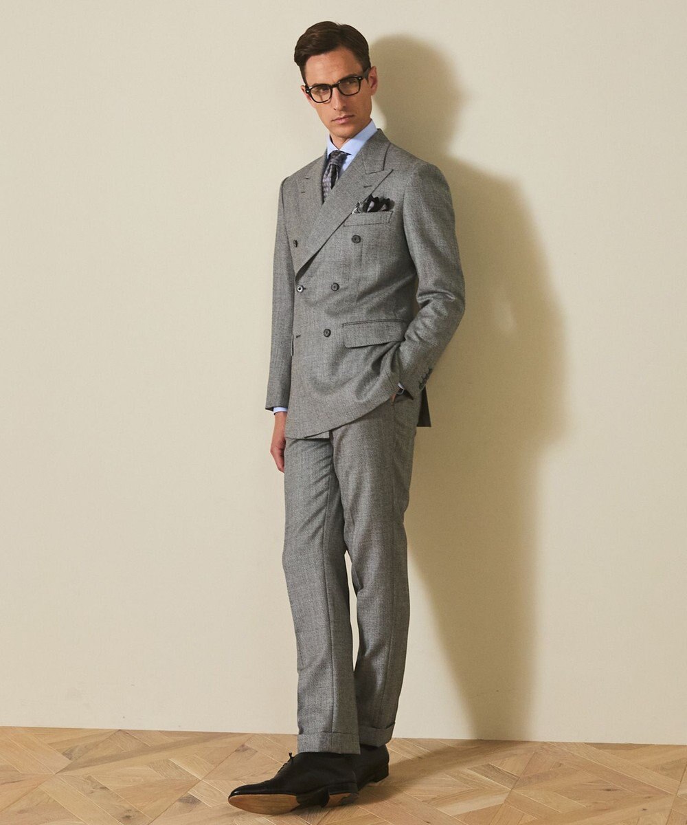 GOTAIRIKU 【DORMEUIL/ドーメル】ドーメル・ロイヤルトゥエルブ ダブルスーツ 