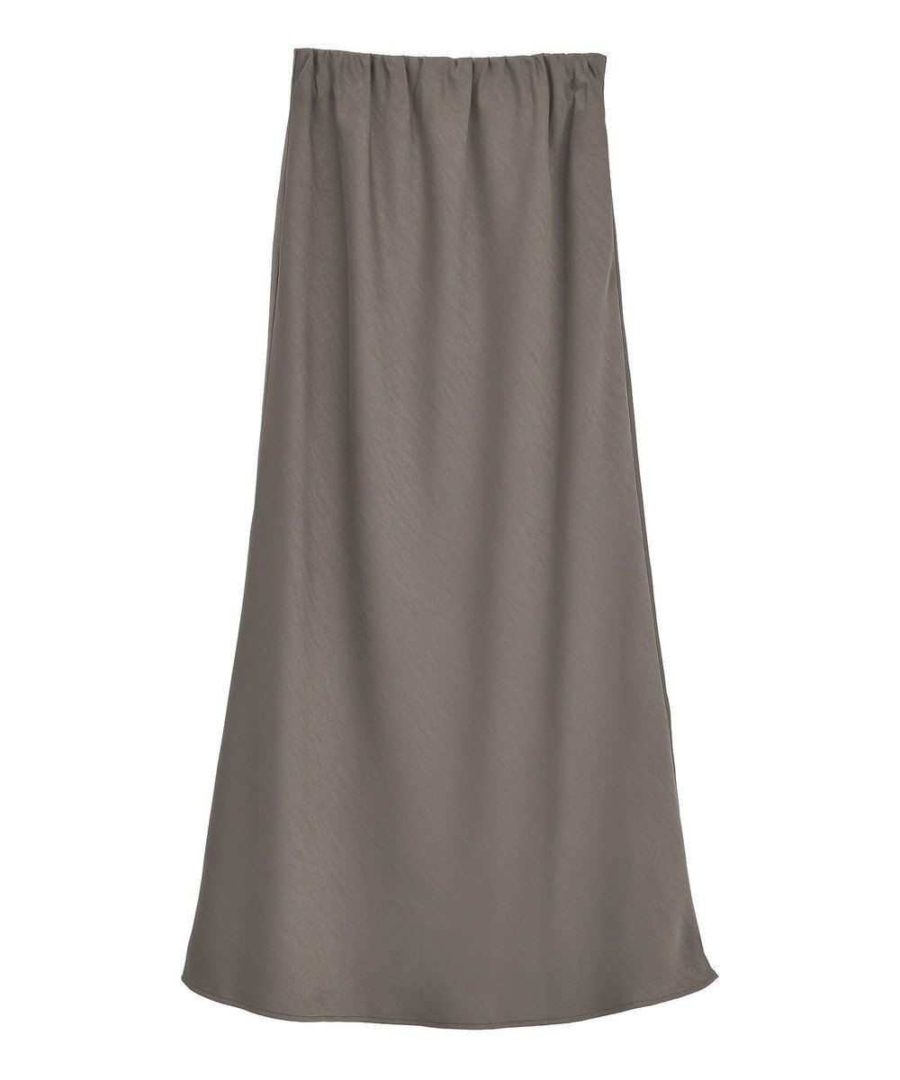 YECCA VECCA サテンフレアスカート 