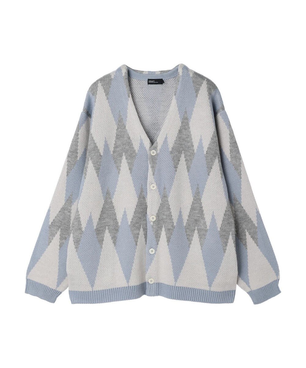 CRAFT STANDARD BOUTIQUE 【男女兼用】アーガイル柄カーディガン2 