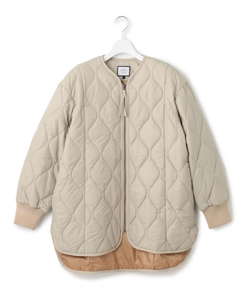 J.PRESS YORK STREET 【WOMEN】ショートキルトブルゾン 