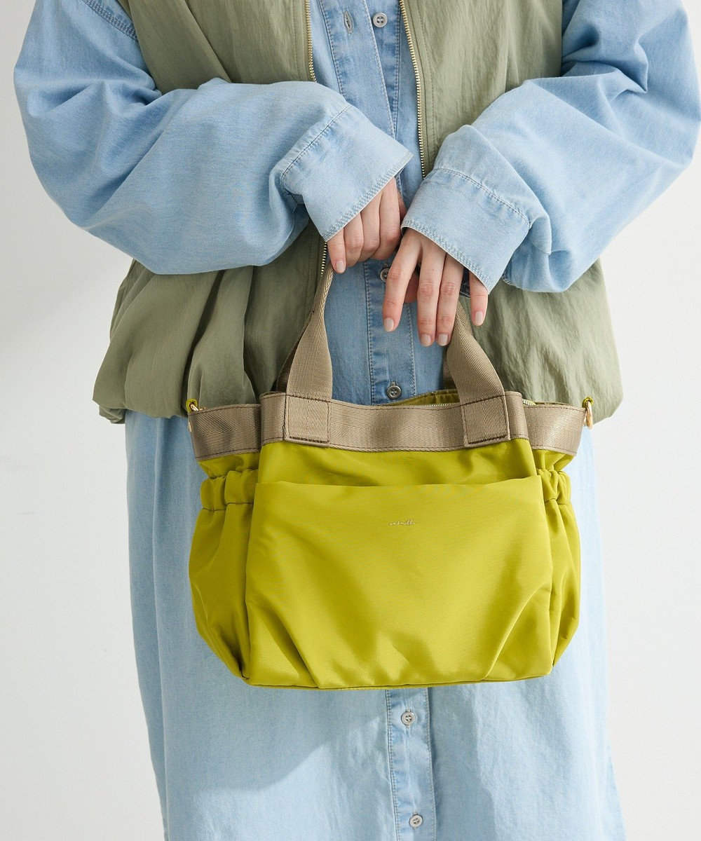 Green Parks ａｎｄｍｉｋｋａ．２ＷＡＹベルトトートバッグ 