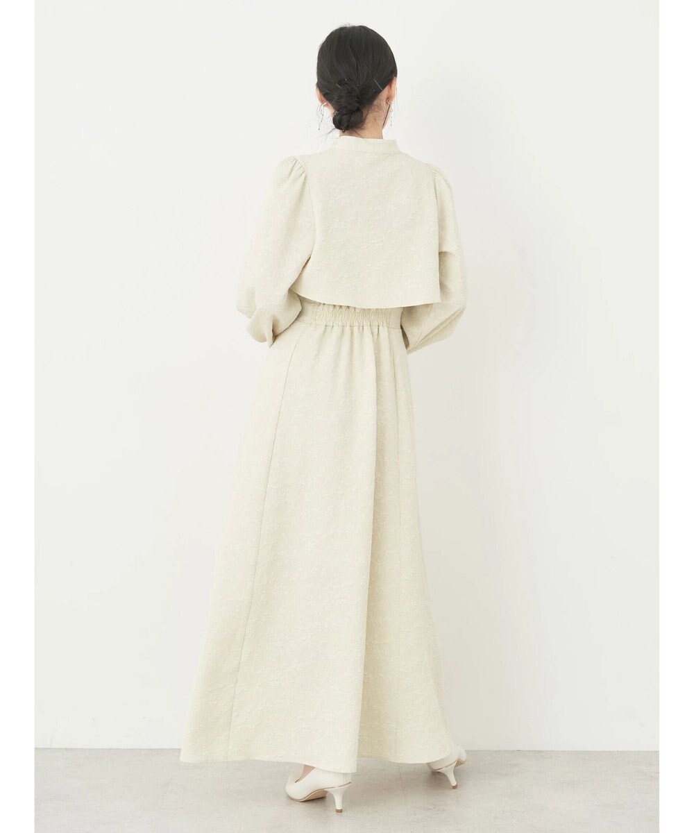 earth music&ecology ＳＥＴ２点ジャガードボレロ＋ワンピース 