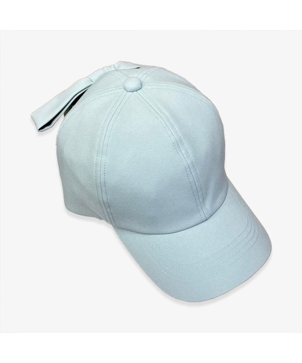 林八百吉商店 un chapeau　ツイルリボンキャップ 