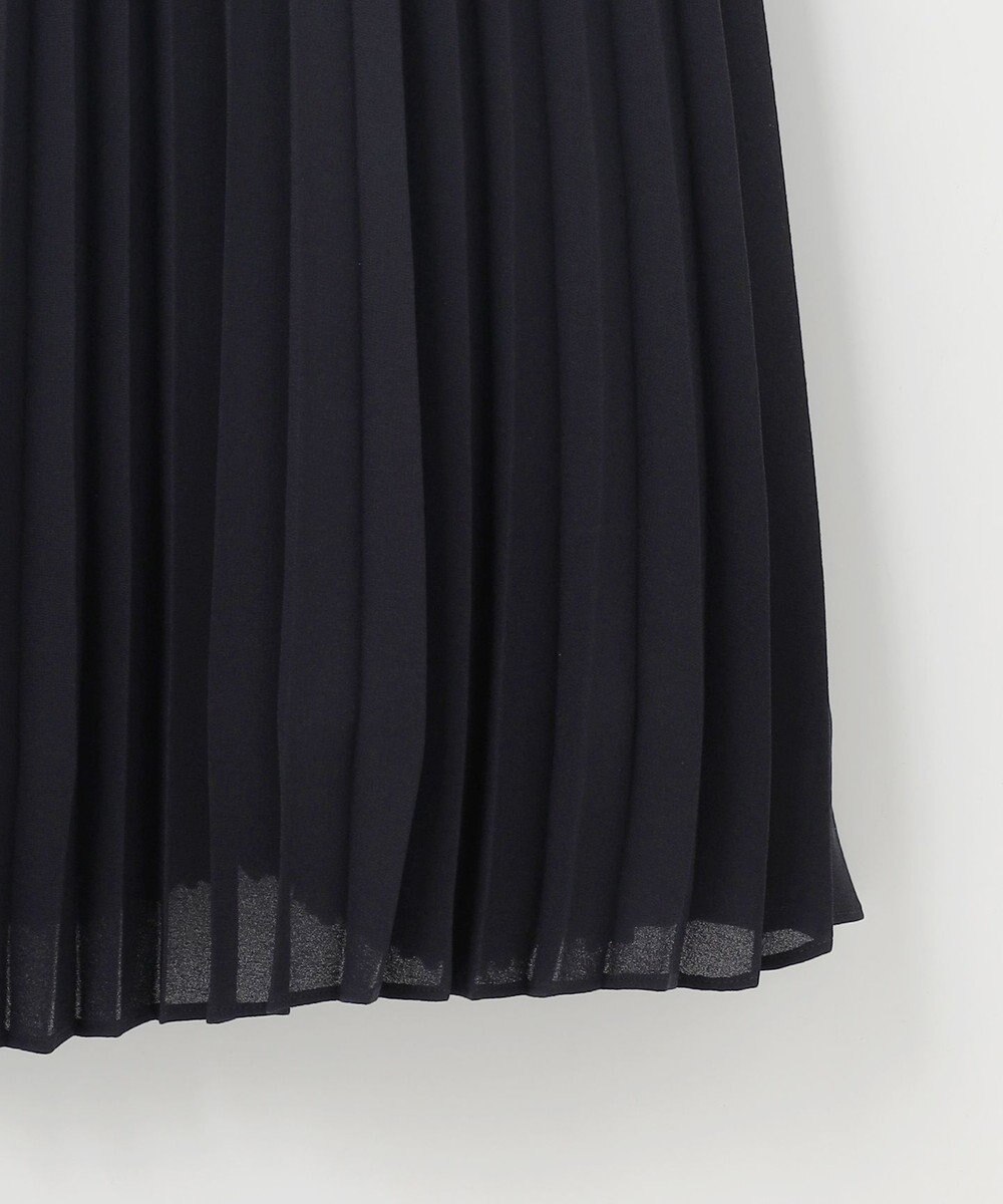 自由区 S 【洗える】シフォンプリーツ ワンピース 