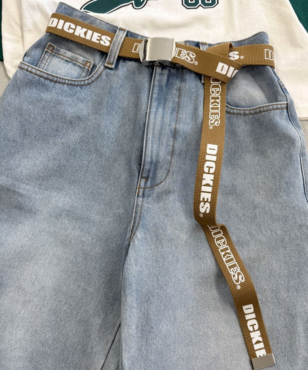 WEGO 【ユニセックス着用ITEM】Dickies　ロゴプリントベルト 