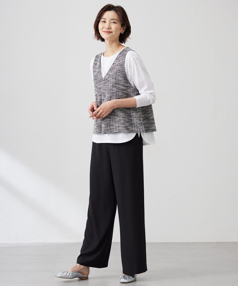 J.PRESS LADIES S ラメツイード ビスチェ 