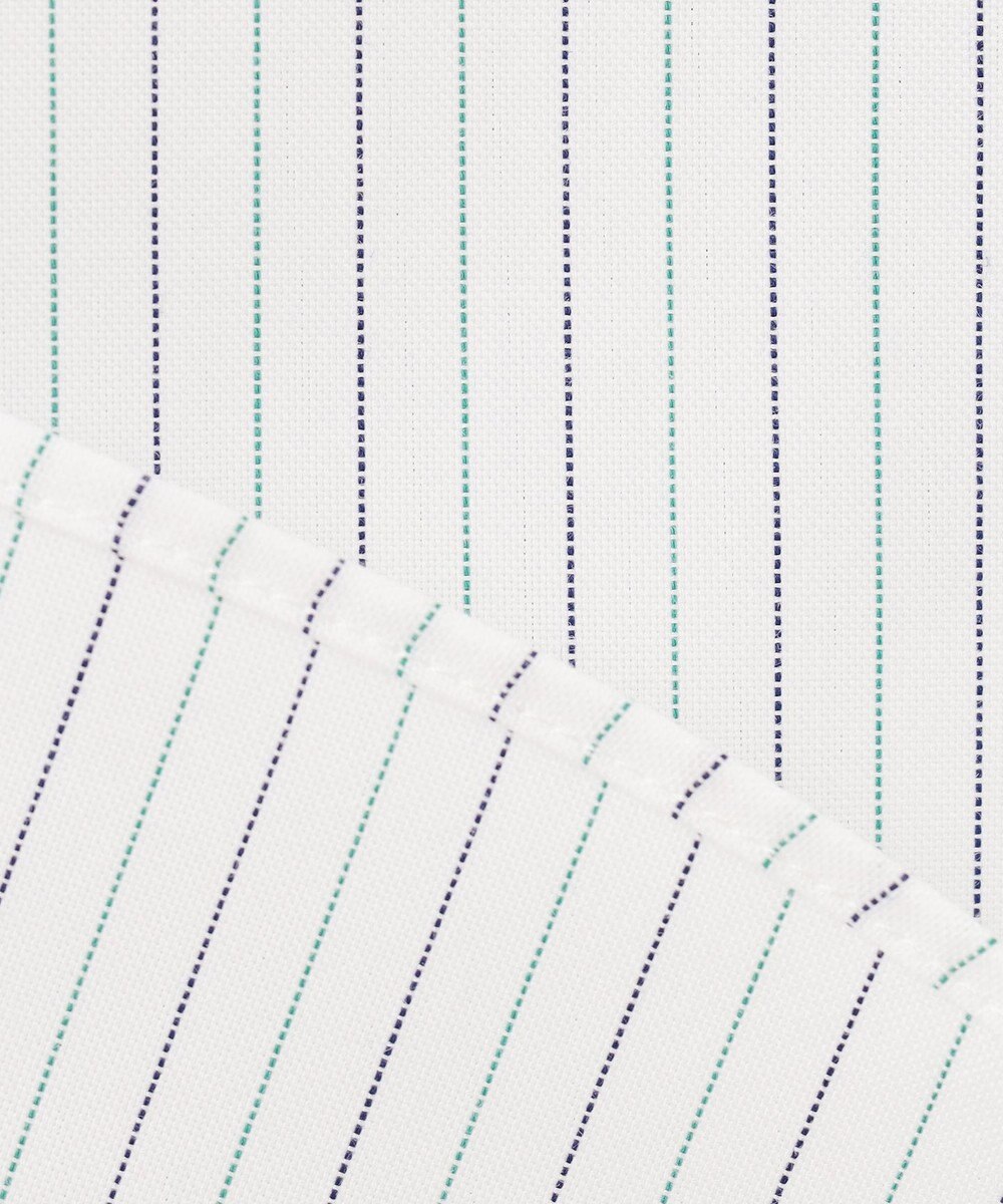 J.PRESS MEN 【EXTRA COMFORT / 形態安定・ストレッチ・抗菌防臭・速乾】ピンオックス オルタネートストライプ 半袖シャツ/B.D. 