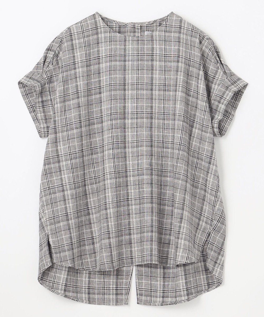 ANY 【洗濯機可能】ライトリネンクロス　チュニック 