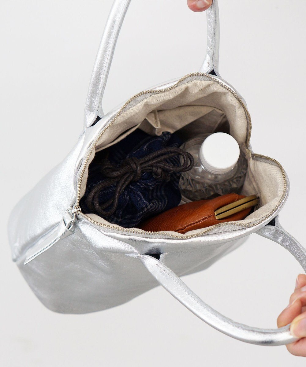 FOLNA RD ホイルレザーブガッティボストンバッグ 