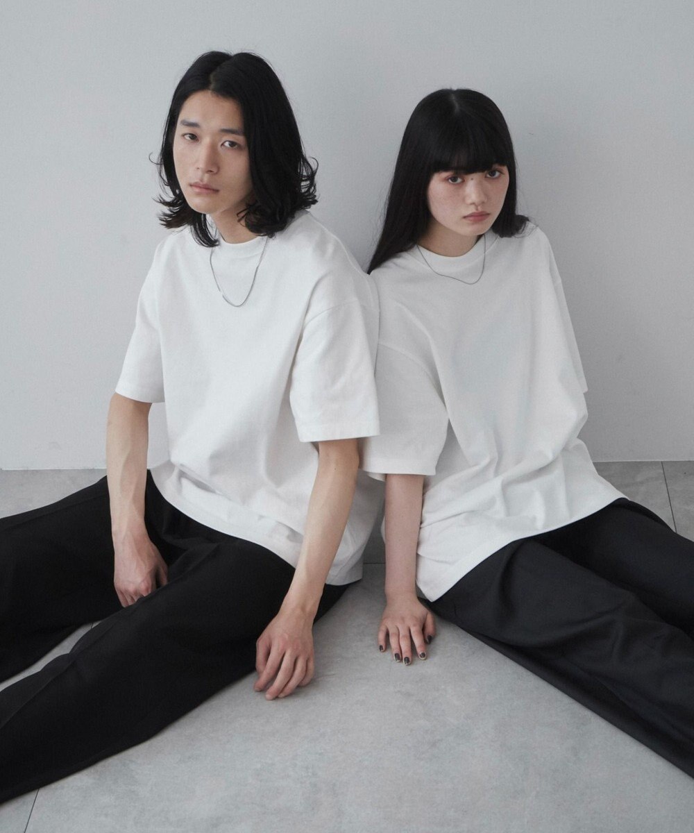 WEGO 【ユニセックス着用アイテム/綿100%/SMLXLサイズ展開】シルキーリッチヘビーコットンT 