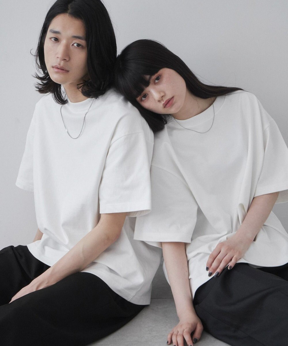 WEGO 【ユニセックス着用アイテム/綿100%/SMLXLサイズ展開】シルキーリッチヘビーコットンT 