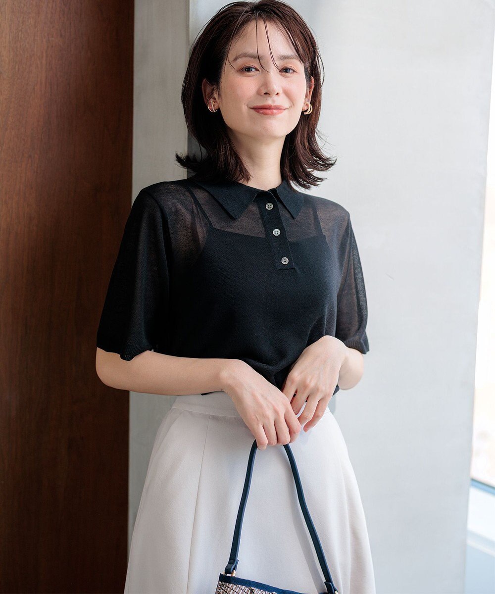 組曲 S 【先行予約】シアーポロ ニット 