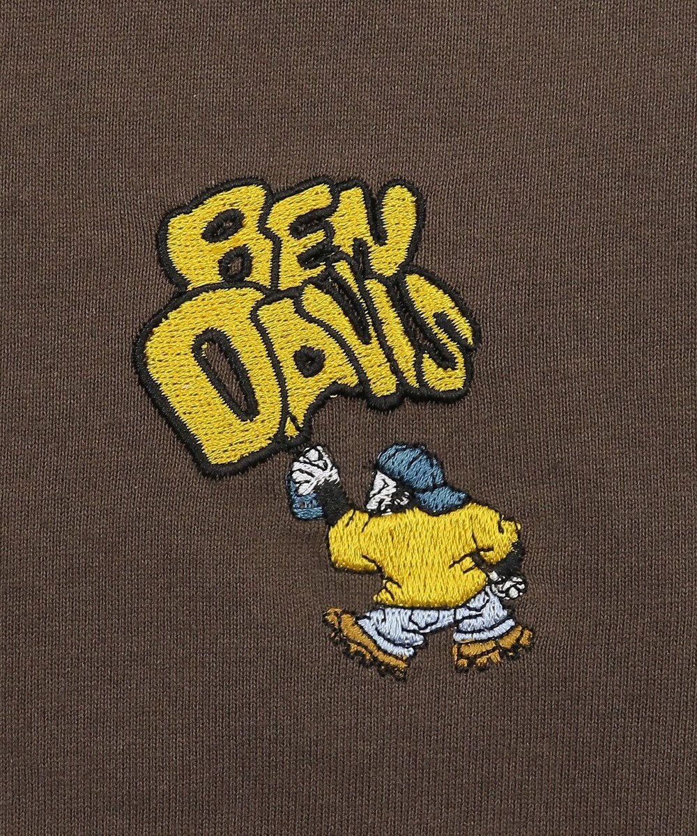 WEGO 【ユニセックス着用ITEM/SMLサイズ展開】別注BENDAVISワンポイントT（SS） 