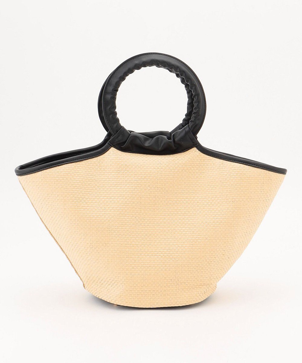 組曲 スパンコールエンブロイダリーカゴバッグ 