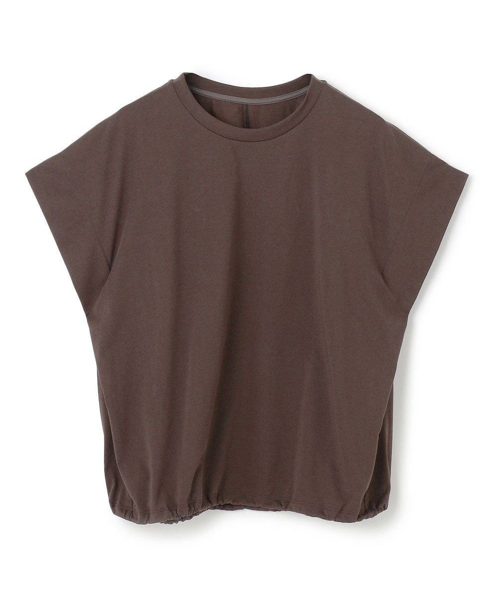 UNFILO L フレンチスリーブ ドロストTシャツ 