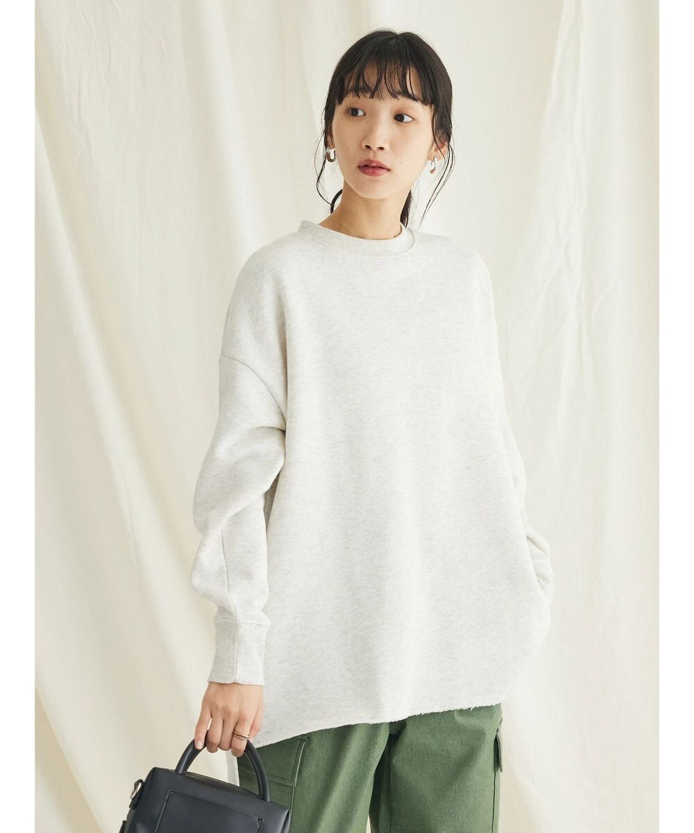 CRAFT STANDARD BOUTIQUE 裏起毛クルーネックチュニック 