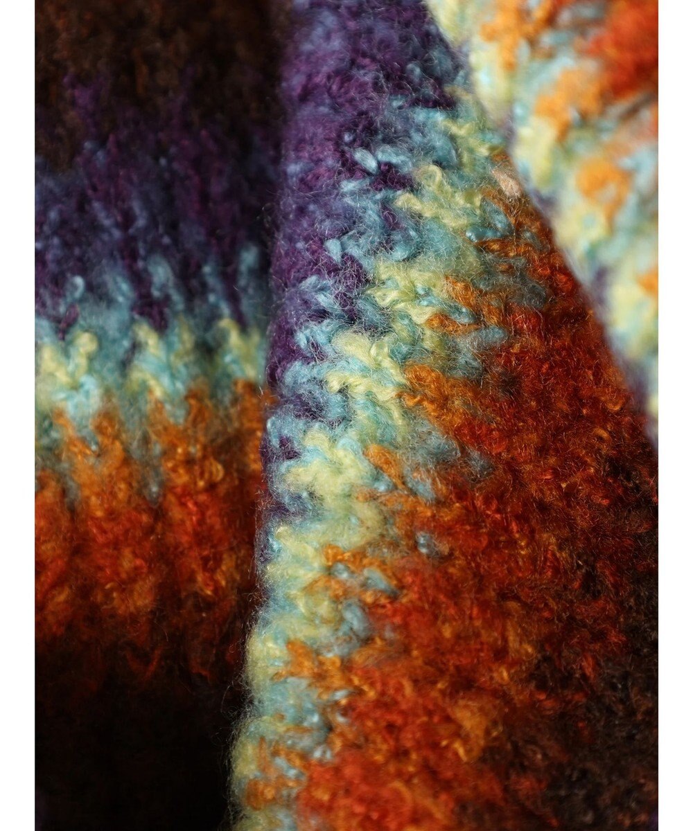 AMERICAN HOLIC グラデーションボーダーニットプルオーバー 