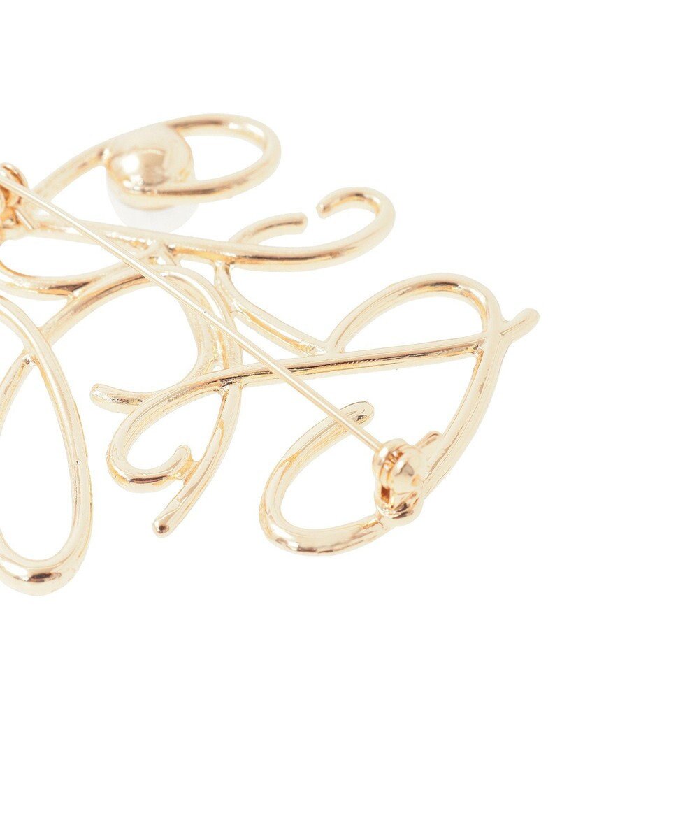 Green Parks ｅｖｅｒｙ　ｗａｌｋ．モノグラムブローチ 