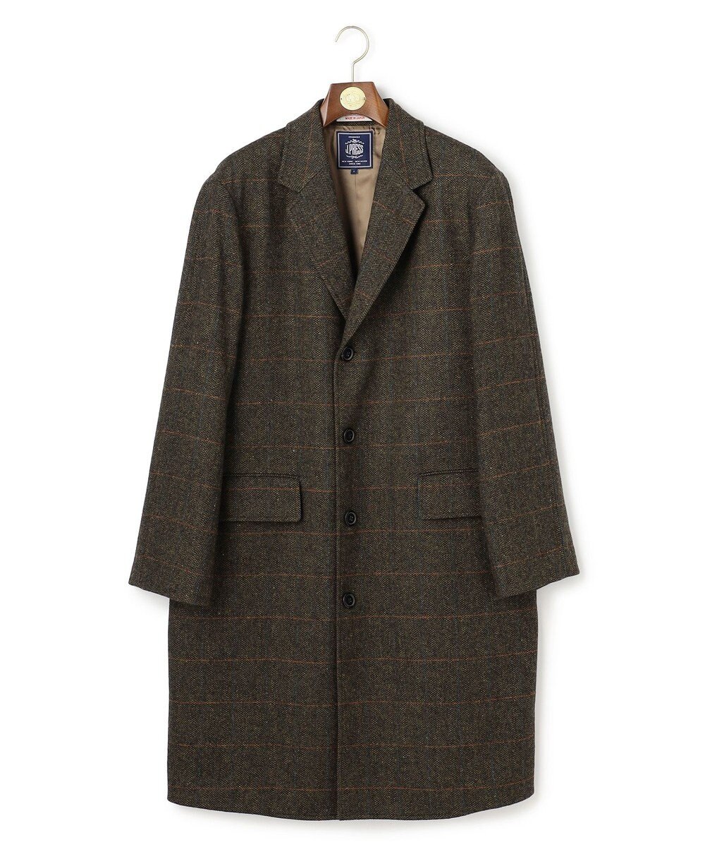 J.PRESS MEN 【J.PRESS ORIGINALS】Lambs Tweed Single Chester Coat / Japan Made 