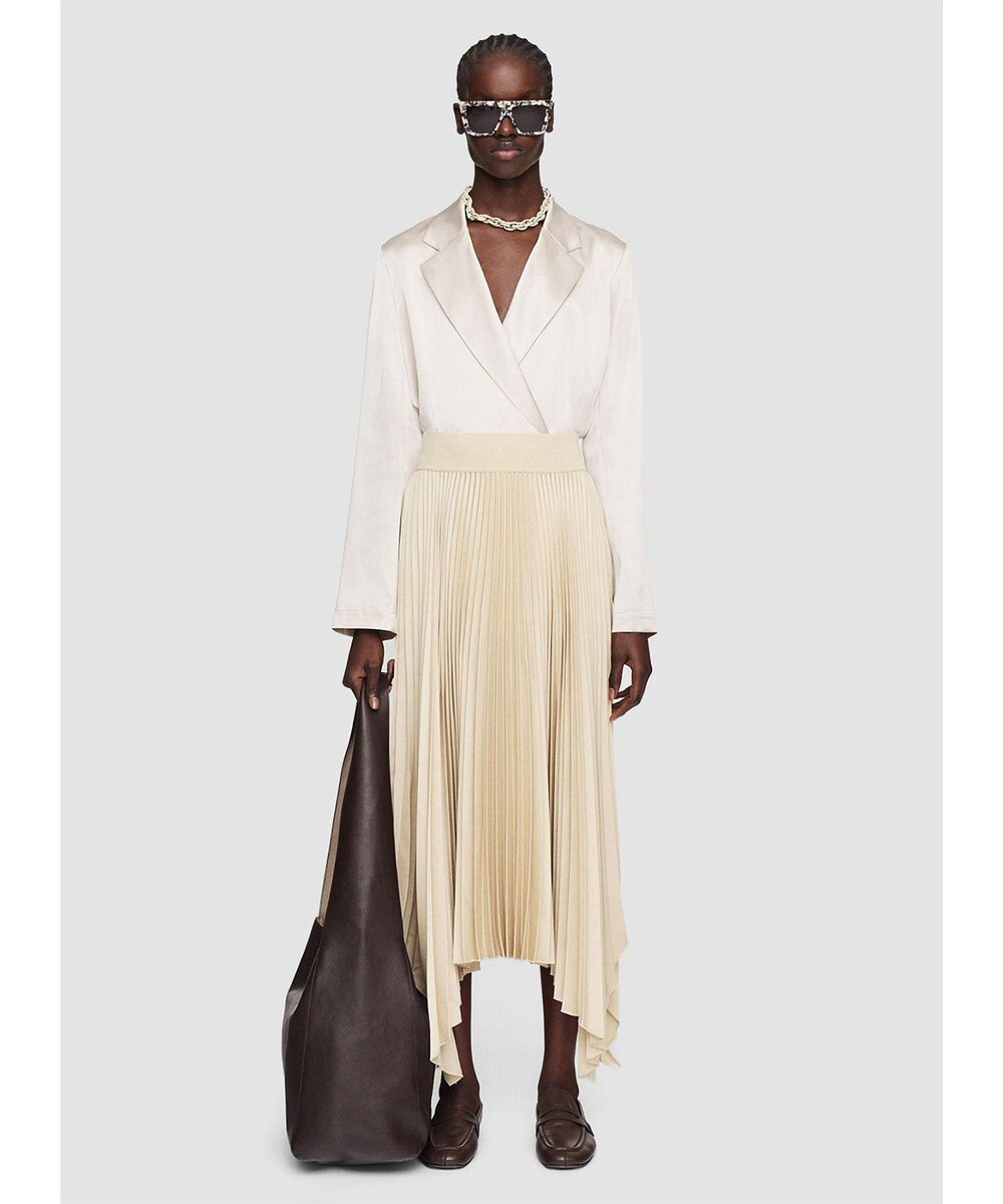 JOSEPH ニットウィーブプリッセ　プリーツスカート 